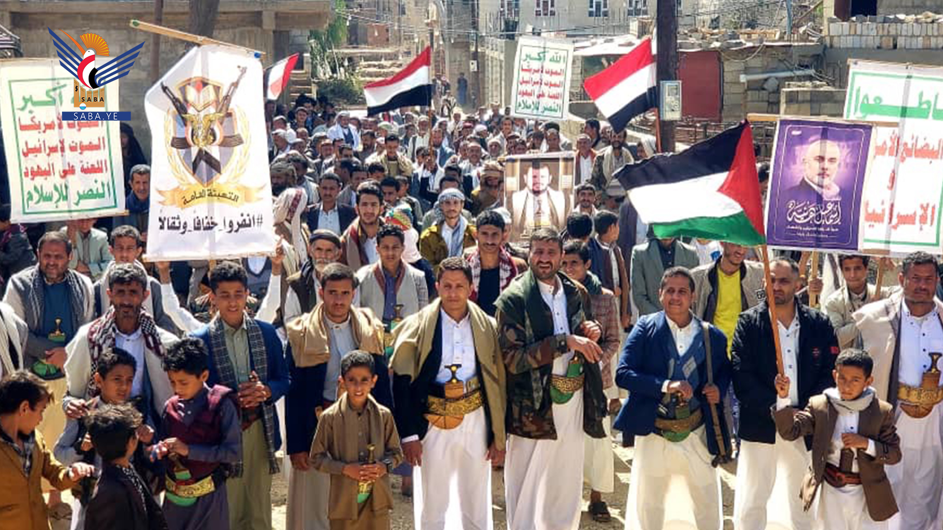 Dos millones de personas participan en marchas de la victoria en la capital y las gobernaciones, coronando la postura heroica de Yemen con Gaza